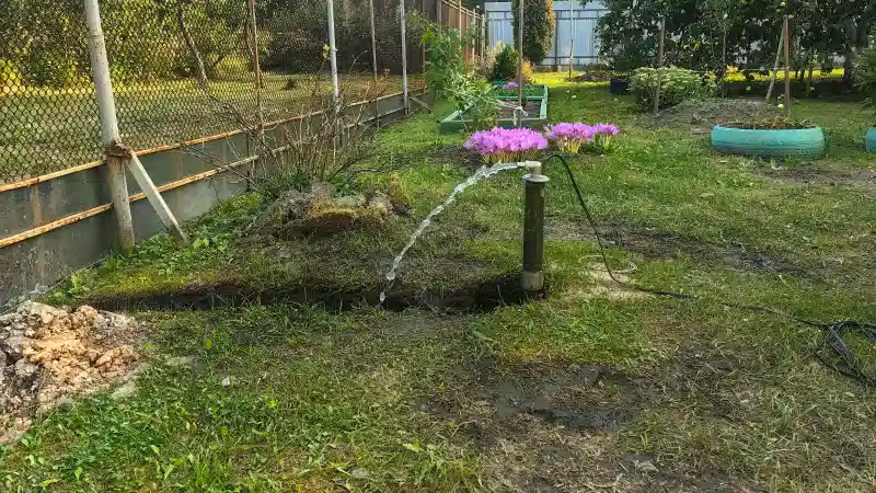 Скважина на даче, цена бурения под ключ